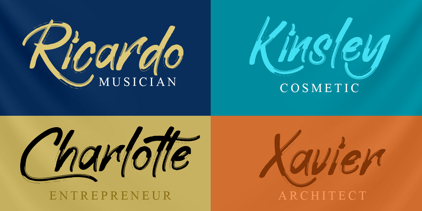 Example font Black Elliot #5